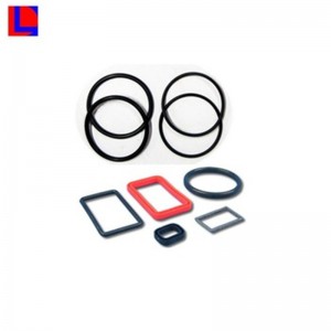 Customized superior silicone sealing resistance flat rubber o ring