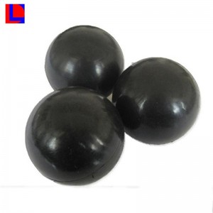 Custom Molded Solid FKM part / Silicone Rubber Ball