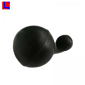 Cheap large solid rubber ball, silicone ball