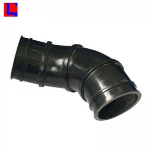 high quality aging resistant customize black rubber pipe