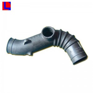 Eco-friendly FDA reinforced gray silicone rubber hose