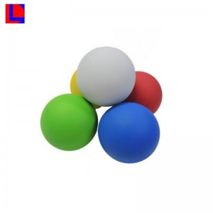 High quality any size 100mm black solid rubber ball