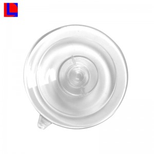 transparent rubber vacuum pvc suction cup with screw