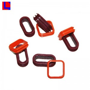 cheap price custom made red silicone/NBR/EPDM/CR/SBR seal gasket