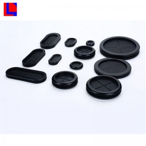 Custom made abrasion resistance rubber wire grommet