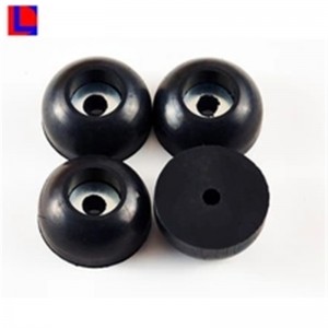 Low price customized silicone screw rubber feet