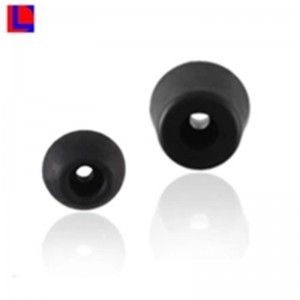 High quality NBR black round feet rubber for chairs or desk