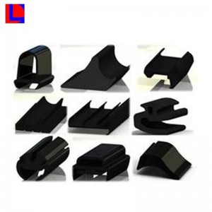 Custom made molded extrude rubber seal strips