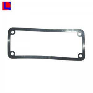 customized FDA approved large black silicon gasket